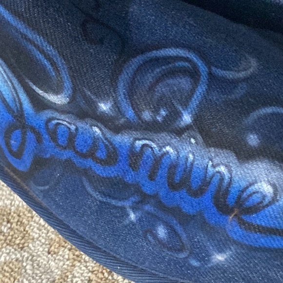 UGG Jasmine boots denim/leather sz7+J keyring💛🔑3” - Picture 13 of 17